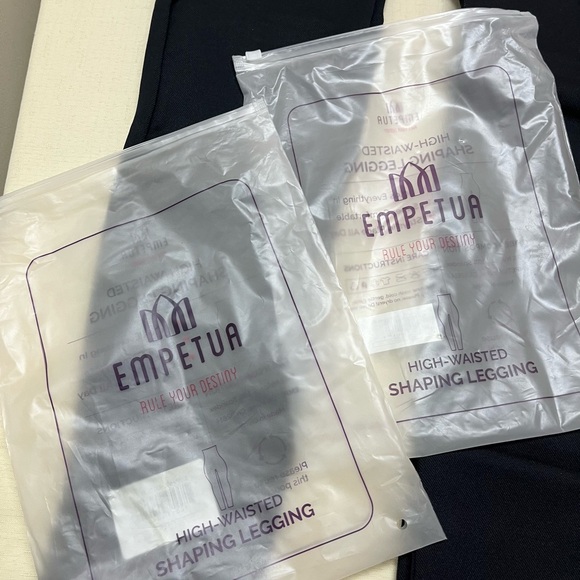 NWT Shapermint Empetua XL (fits 14-16) black high waisted shaping leggings (2) - Picture 5 of 9